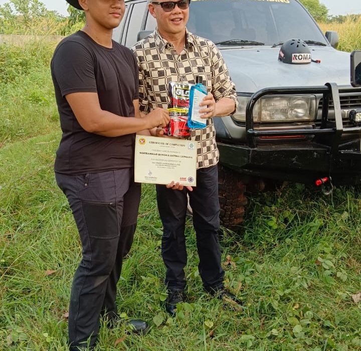 Rengga Peserta Terbaik Smart Offroading Angkatan 47