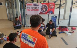 Pelaku Wisata Bahari Labuan Bajo Dilatih Penanganan P3K