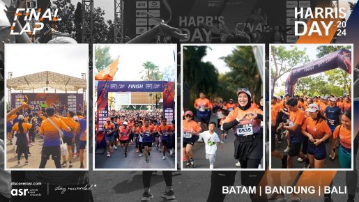 Rayakan 13 Tahun HARRIS Day, HARRIS Hotels Sukses Mempromosikan Gaya Hidup Sehat Dengan Final Lap Run