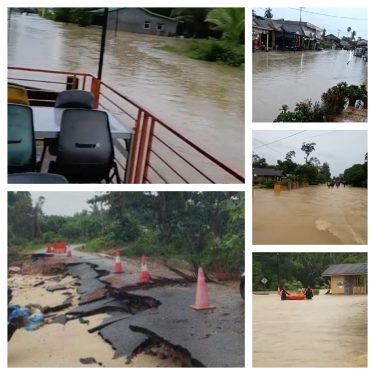 Banjir Bandang Terjang Kabupaten Lingga Usai Tiga Hari Diguyur Hujan Lebat