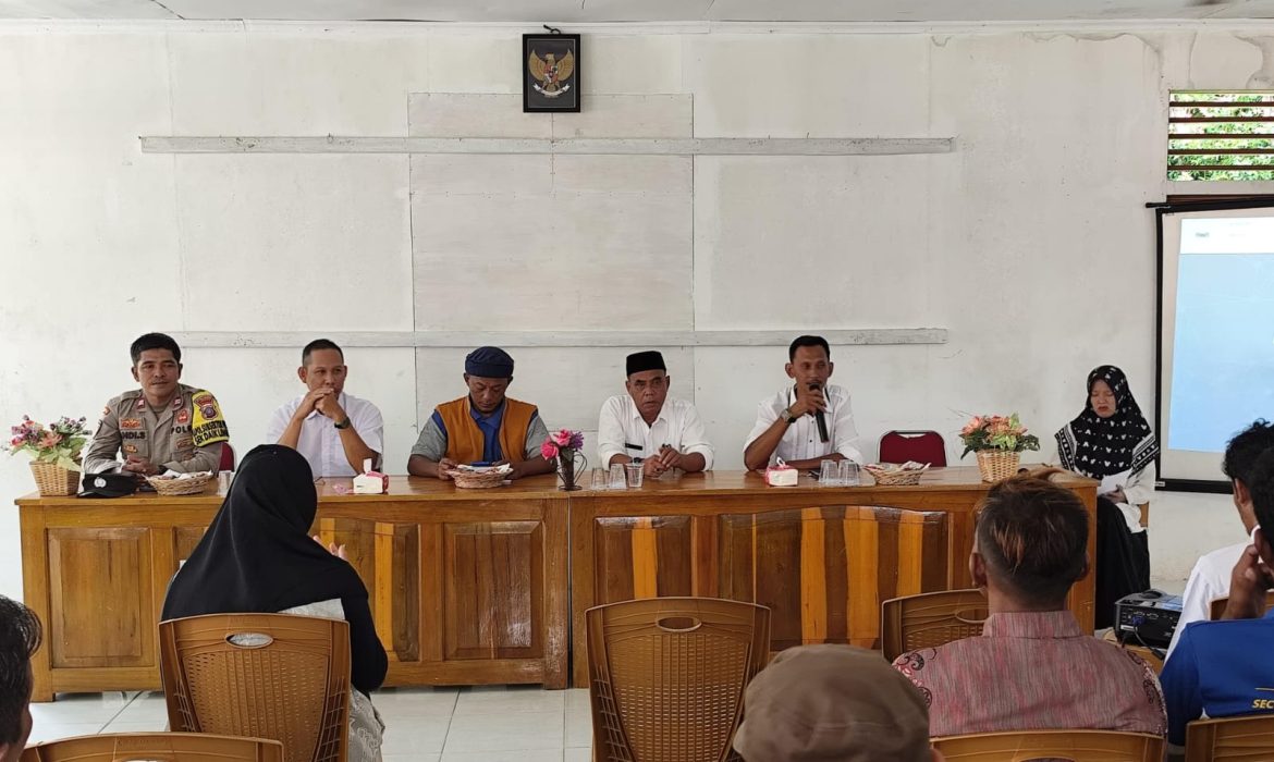 Pemerintah Desa Penuba Gelar Rapat Pra Musyawarah Tematik Tahun Anggaran 2025, Tegaskan Komitmen Pembangunan Partisipatif