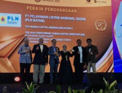 Berkomitmen Wujudkan SDM Unggul, PLN Batam Raih Bintang 5 Penghargaan “TOP Human Capital Awards 2025”