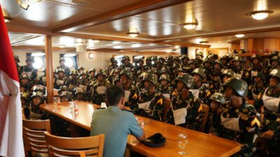 Pangkoarmada II Motivasi Taruna AAL 74 Wujudkan Amanah Pucuk Pimpinan TNI AL