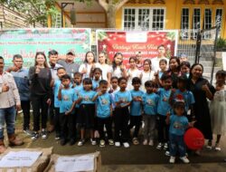 Merajut Kebahagiaan Natal, Panbil Group Peduli Anak Pulau Kubung dan Todak